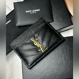 Authentic Cassandre Matelassé Card Case